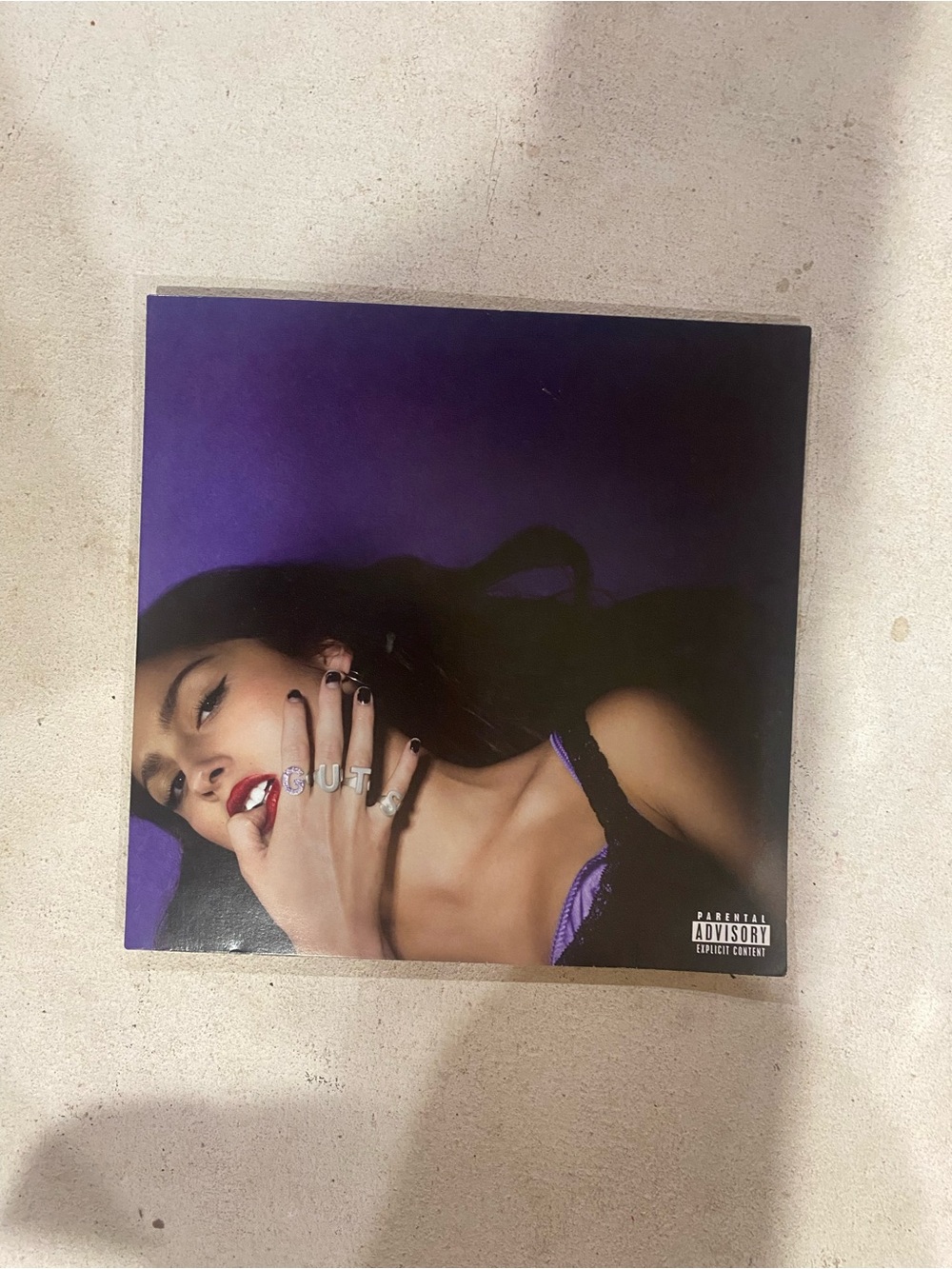 Olivia Rodrigo Guts record vinyl